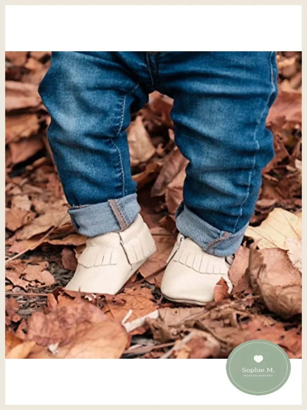 Baby Mocc Leather Shoes Boys Girls Elastic Soft Sole